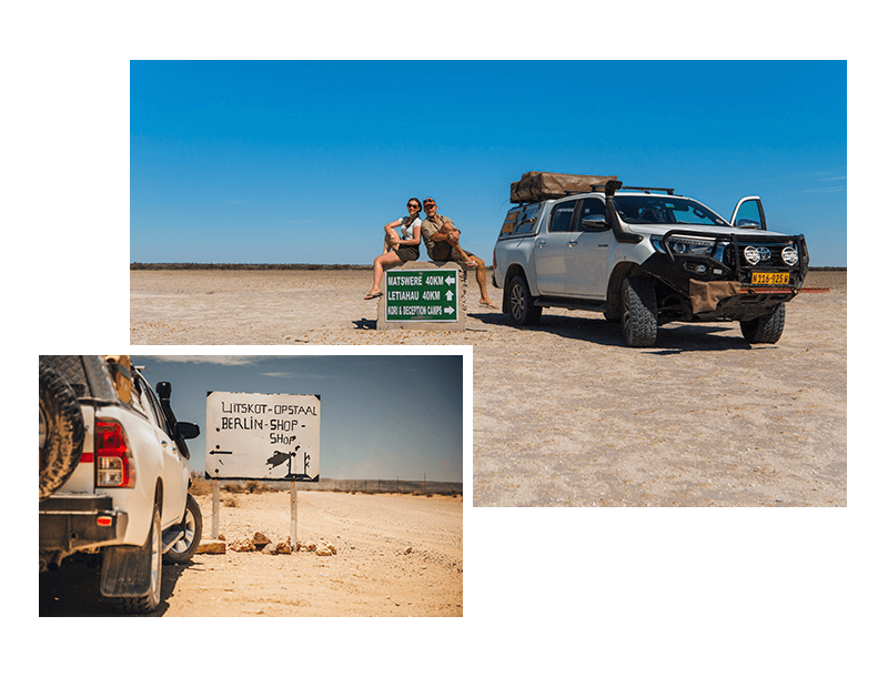 Organisierte Selbstfahrer Tours Namibia & Private Geführte Safari-Touren